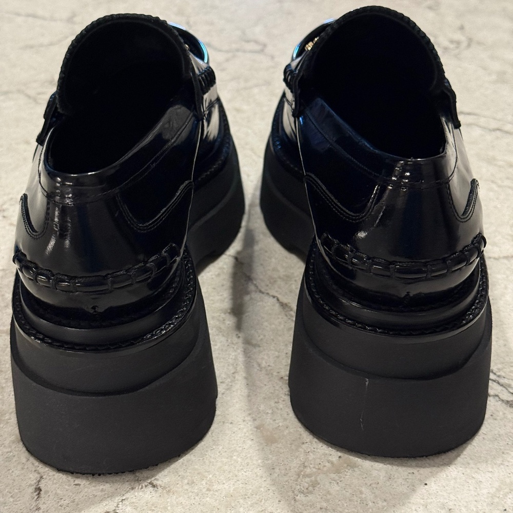 ALEXANDER WANG Platform Lug Sole Loafers, Size EU 40, NEW! WORE ONCE! - Picture 12 of 16